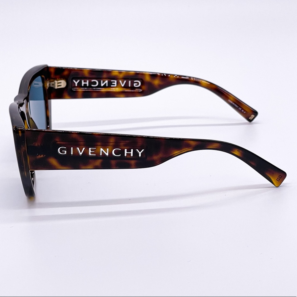 NEW GIVENCHY GV7202/S 086 HAVANA BLUE SUNGLASSES GIVENCHY GV 7202/S - Picture 6 of 14